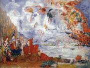 James Ensor The Tribulations of St.Anthony France oil painting artist